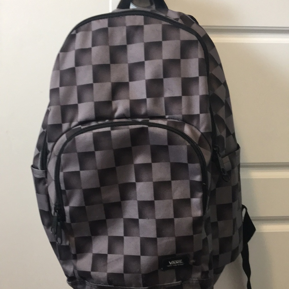 Vans Checkered Backback EUC